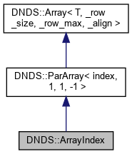 DNDSR: DNDS::ArrayIndex Class Reference